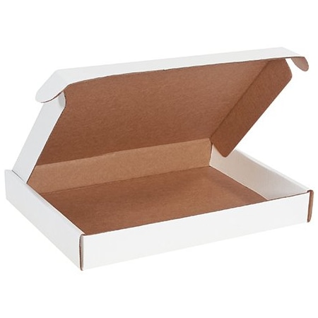 Bsc Preferred 15 1/8 x 11 1/8 x 2'' White Deluxe Literature Mailers, 50PK BUY00014622